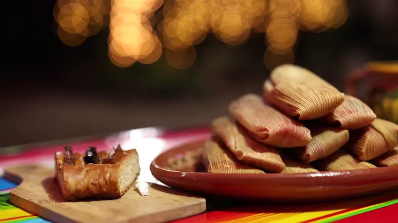 Delicious homemade tamales